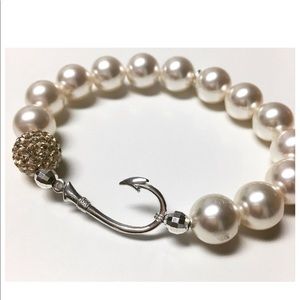 Sterling Silver Hook Bracelet